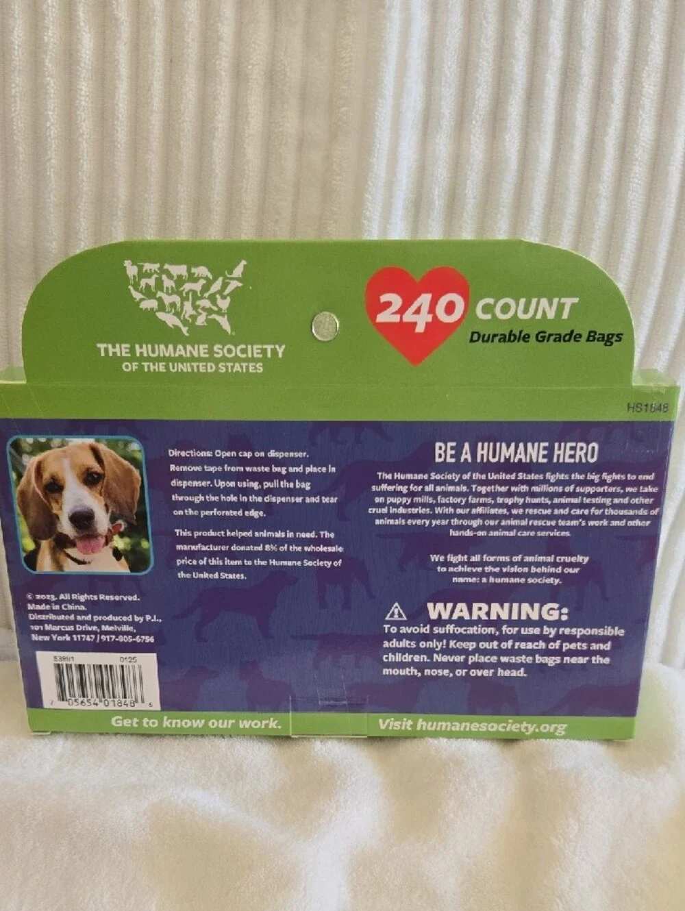 The Humane Society Heavy Duty Waste Bags - Multi-Color (240 Count)